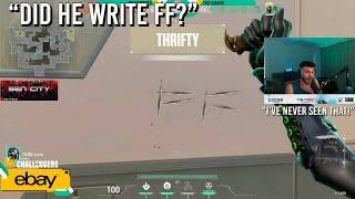 GUARD Trent Writes FF With Knife In PRO MATCH (GUARD vs OR) | Tarik Reacts