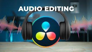 How I Get PERFECT AUDIO in DaVinci Resolve 18 | Fairlight Audio Editing Tutorial