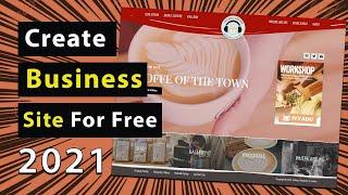 Create Your Business Website Free - Coffee Website