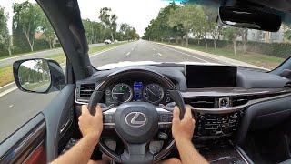 2021 Lexus LX 570 POV Test Drive (3D Audio)(ASMR)