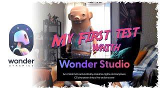 WONDER STUDIO - My First CRAZY early Test