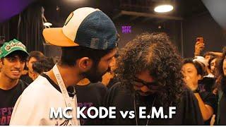 MC Kode vs E.M.F | Rap battle | Spit dope : Roots