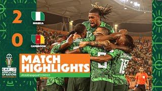 HIGHLIGHTS | Nigeria   Cameroon | #TotalEnergiesAFCON2023 - Round of 16