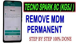 TECNO SPARK 8C (KG5J) HOW TO REMOVE MDM PERMANENT USE  YOUR PHONE WITHOUT PAYMENT