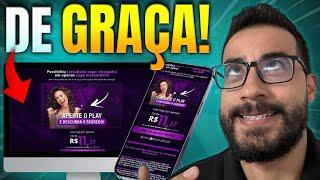 Crie uma Página de Vendas no CANVA para Celular GRÁTIS!