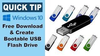 Create Windows 10 Bootable USB For FREE | 2021 Update