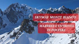 MARBREE IN POLVERE PRIME TRACCE E AIGUILLE D'ENTREVES