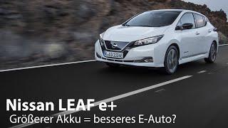 Nissan LEAF e+ (62 kWh) Test / Vor- und Nachteile des größeren Akku [4K] - Autophorie