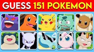 Who's That Pokémon?  | Guess 151 Pokemon (Gen 1)