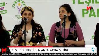 YEŞİL SOL PARTİ'DEN ANTALYA’DA MİTİNG