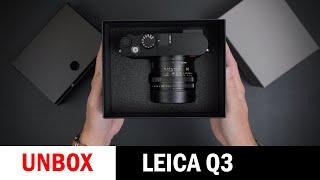 Unboxing a $6000 Point & Shoot Camera: The Leica Q3