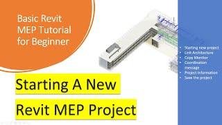 Revit MEP Tutorial 10: Starting New Revit MEP Project