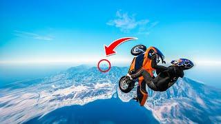 I landed the LONGEST Stunt In GTA 5 (Stunts & Fails)