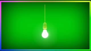 Green Screen Bulb Effect // green screen light bulb effect ||