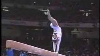 Jaycie Phelps - 1996 Olympics Team Compulsories - Balance Beam