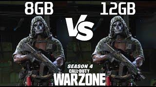 Call of Duty Warzone | 8GB vs 12GB Ram Test | Season 4 - GTX 750 Ti