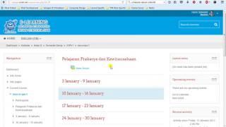 Elearning - Guru : Pengenalan Kelas/Pelajaran Online