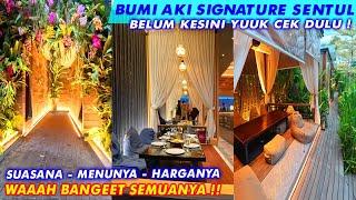 DALAMNYA MENGEJUTKAN !! BUMI AKI SIGNATURE SENTUL TERBARU | CAFE RESTO HITS SENTUL