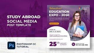 How to Create a Study Abroad Social Media Post Template