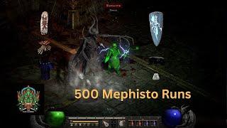 500 Meph Runs D2R Loot Drop Highlights