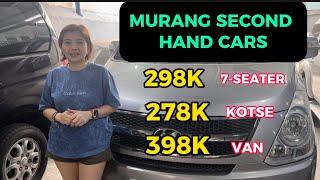 MURANG SECOND HAND CARS 298K 7-SEATER 278K KOTSE 398K VAN #repocars #repossessedcars