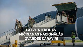 Latvijā ierodas Mičiganas Nacionālās gvardes karavīri