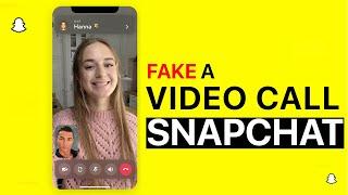 How to fake video call on snapchat #snapchat #videoclip #viral #technology