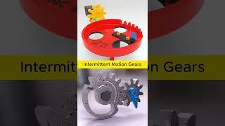 Intermittent Motion Gear #cad #solidworks #engineering #mechanical #mechanism #fusion360