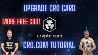 Crypto.com VISA Card: How to Upgrade - FREE CRO With Every Purchase!