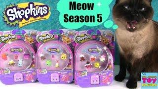 Shopkins SEASON 5 Pack Opening Unboxing Toy Review | PSToyReviews