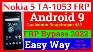 Nokia 5 TA-1053 Android 9 FRP Bypass 2022 without PC Easy Way by Cell Solutions