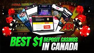 ⬇️ Low Minimum Deposit Casinos with a  Bonus for slots & jackpots  licensed in Kahnawake