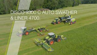 CLAAS | DISCO 9300 C AUTO SWATHER & LINER 4700.