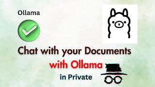 Private Chat with your Documents with Ollama and PrivateGPT | Use Case | Easy Set up