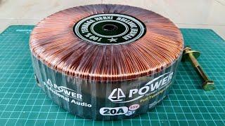 Review trafo toroid donat merk power 20A ct 55