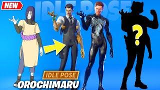 What Happens If Indiana Jones uses Orochimaru Pose in Fortnite? シ