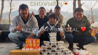 February Special VIDEO️ || CHOWMEIN  || @JUNEGRG