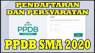 Alur Pendaftaran dan Persyaratan PPDB Online 2020 SMA