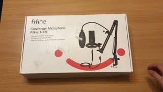 Best budget microphone | Unboxing Fifine T669