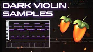 How To Make Dark Violin Melodies Like Cubeatz and Pvlace | FL Studio 20 Tutorial