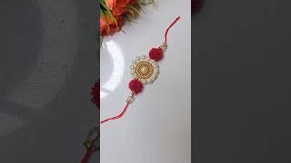 Rakhi making ideas at home #shorts #viralshorts #youtubeshorts #rakhi #rakshabandhan #diy #ideas