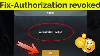How to Solve Authorization Revoked Problem in BGMI | @tr0ll Gamer