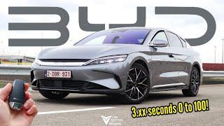 BYD Han REVIEW! | 520hp | Walkaround, interior - exterior & POV Drive!