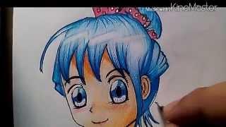 How to color a Manga face