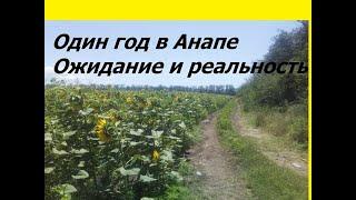 Один год в Анапе - ожидание и реальность // Переезд на пмж в Анапу // Наши впечатления