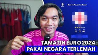 Saya Tamatin EURO 2024 di FC 24 Pakai Negara Terlemah