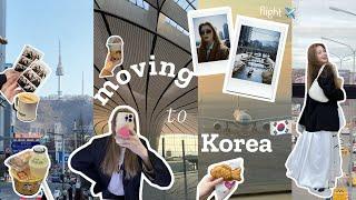 ПЕРЕЕЗД В СЕУЛ  vlog #korea  • первый дни • перелет из Москвы через Пекин