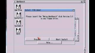 How to set up a compact flash card on your PC to use on a real Amiga 1200