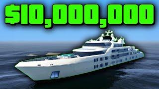 I Spent $10 MILLION on the Galaxy Super Yacht in GTA Online | King of Paleto Bay Epi 40