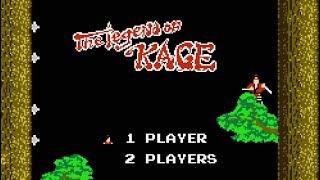 The Legend of Kage (NES) Walkthrough